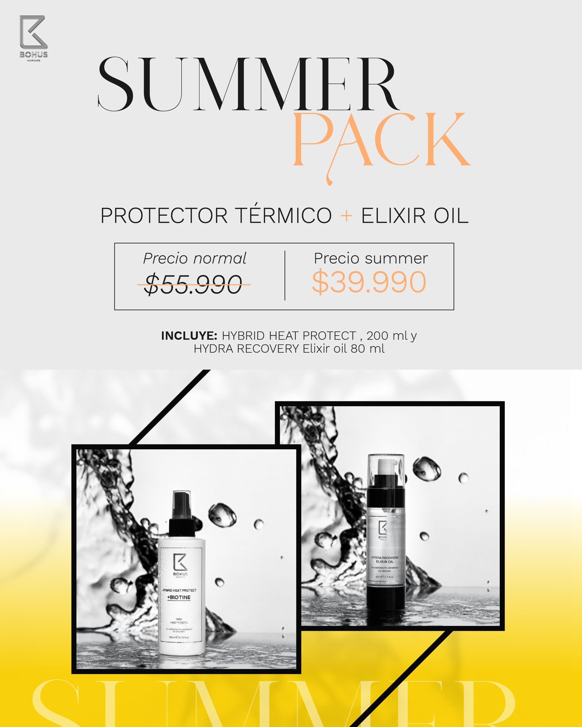 SUMMER PACK PROTECTOR TÉRMICO + ELIXIR OIL